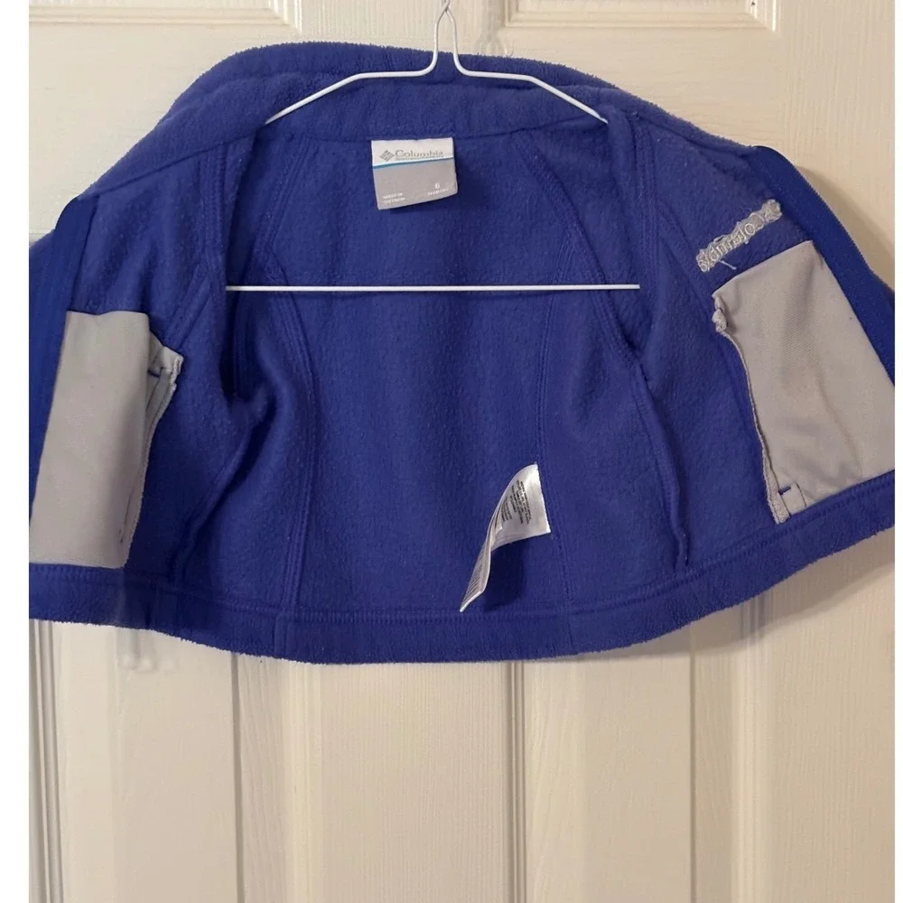 Columbia Baby Fleece Jacket Full Zip blue Infant Toddler Outerwear